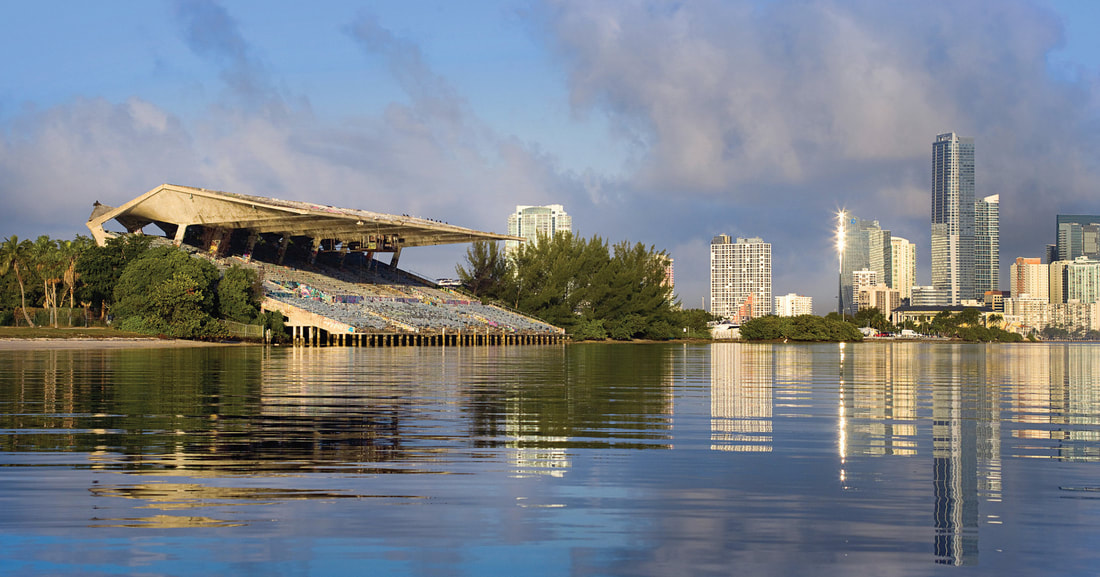 Miami Marine Stadium by Hilario Candela, built 1963