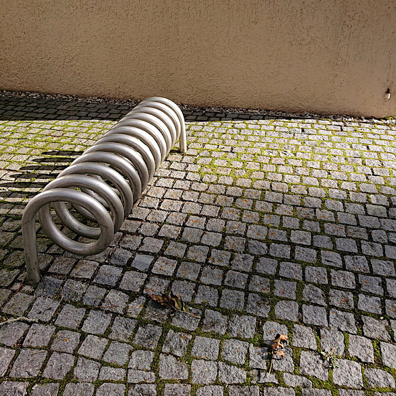 Bike stands in Germany