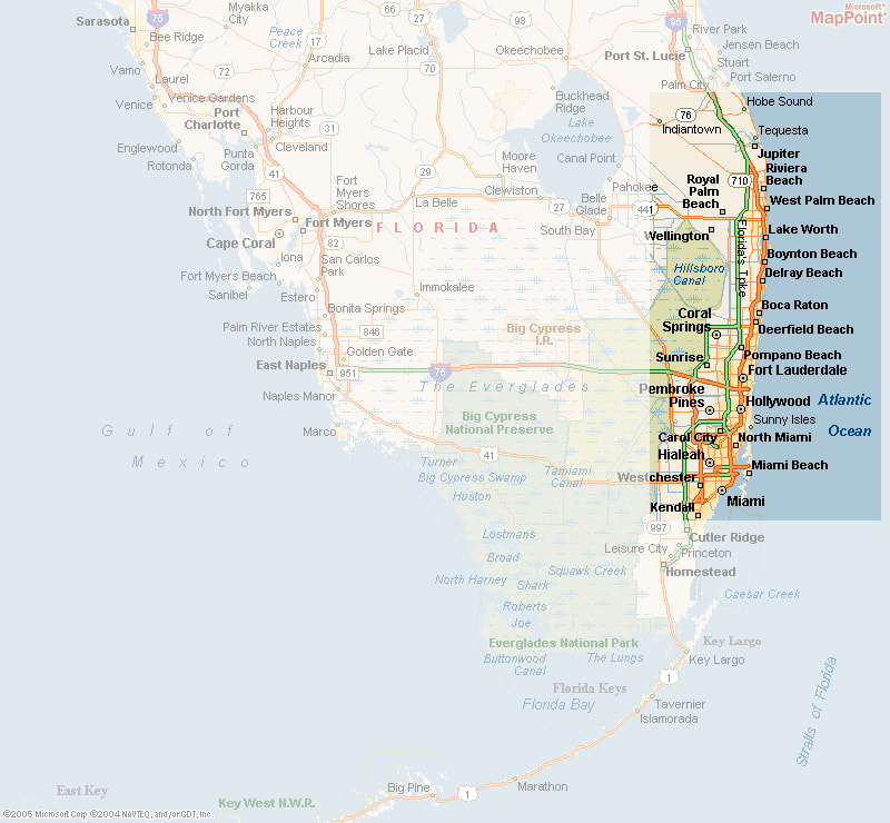 Kaiser Associates / Modern Florida Homes coverage area South Florida